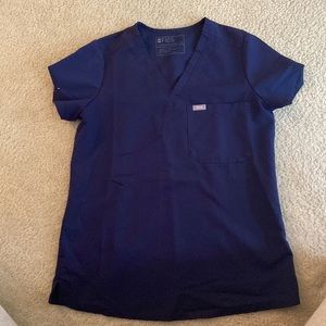 XS Navy Catarina™ - One-Pocket Scrub Top